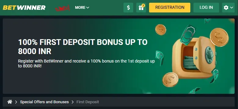 First Deposit Bonus